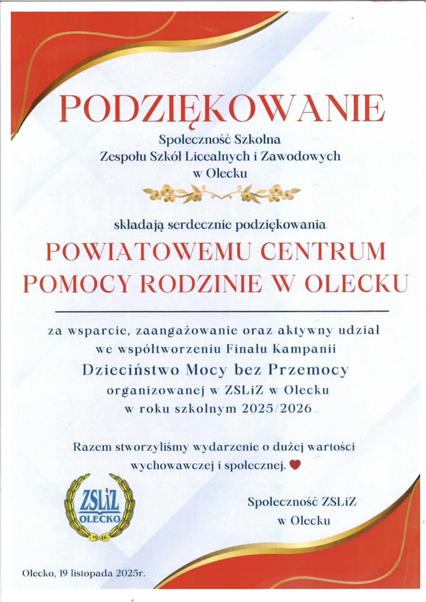 Ogólnopolska Kampania "Dzieciństwo bez Przemocy"
