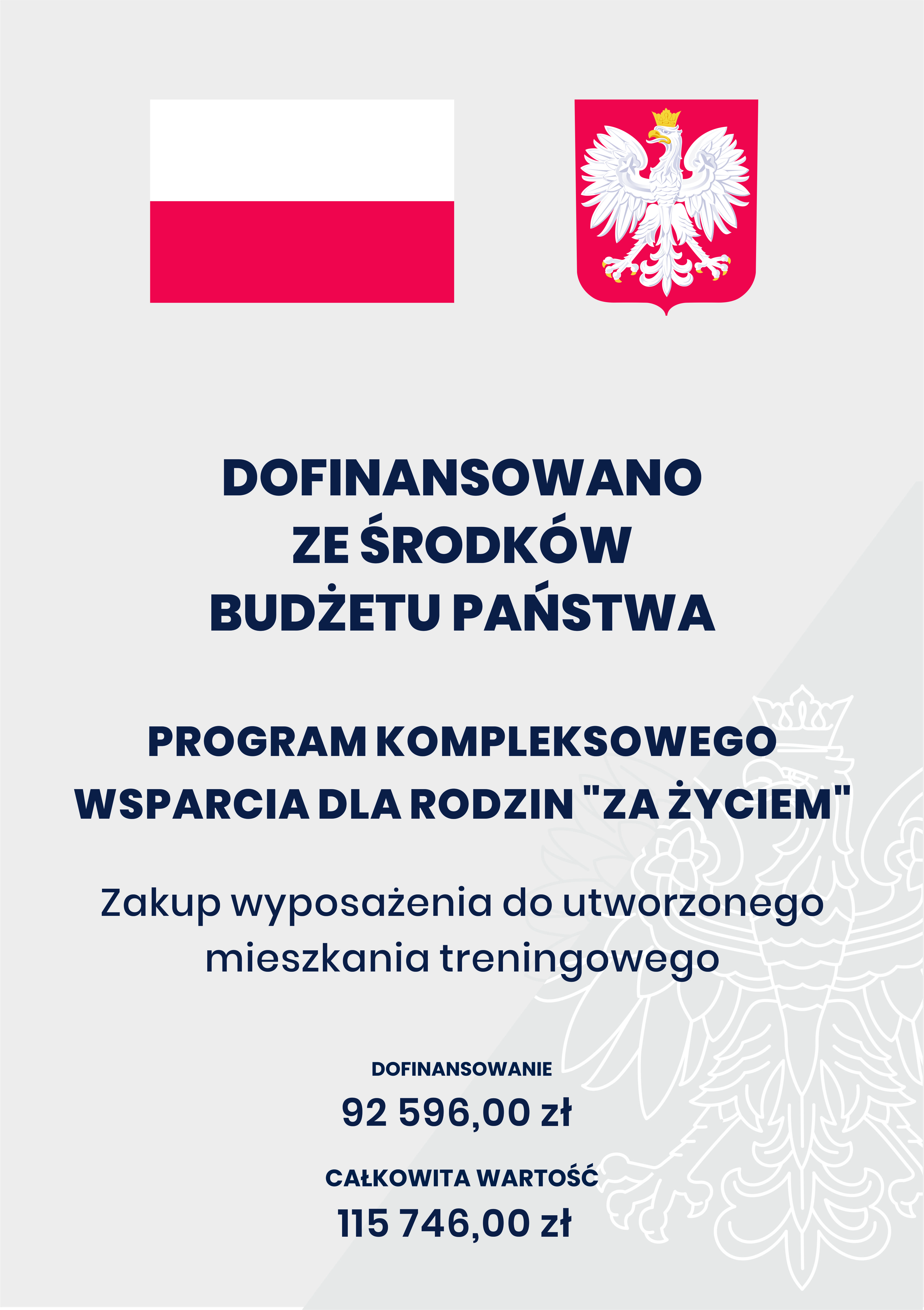 Program_kompleksowego_wsparcia_dla_rodzin_Za_zyciem_plakat_unijny_PCPR plakat unijny na szarym tle